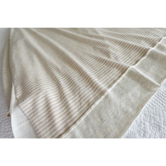 FLASH SALE 🍒 tunic top Oatmeal and white striped size XXL - Picture 5 of 12